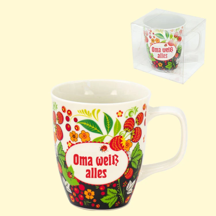 Кружка Oma weiß alles, 0,4 л