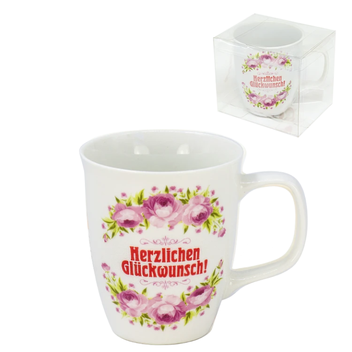Tasse Herzlichen Glückwunsch!, 0,4 l