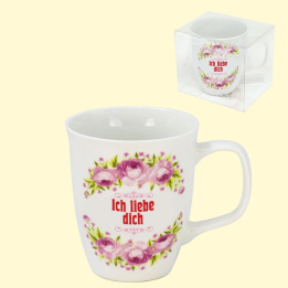 Кружка Ich liebe dich, 0,4 л