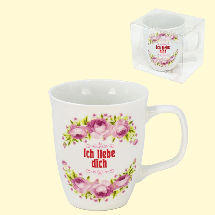 Кружка Ich liebe dich, 0,4 л