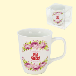 Tasse Viel Glück!, 0,4 l