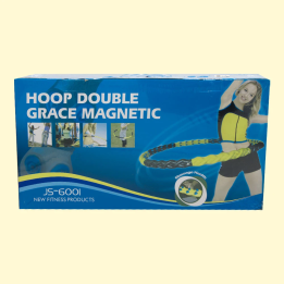 Массажный обруч Hula Hoop 80 Массажными шариками, 110 см, 1,6 кг