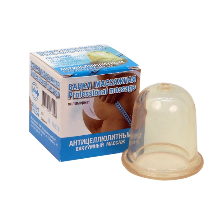 Schröpf für Massage aus Gummi, H-5 сm, D-4 сm