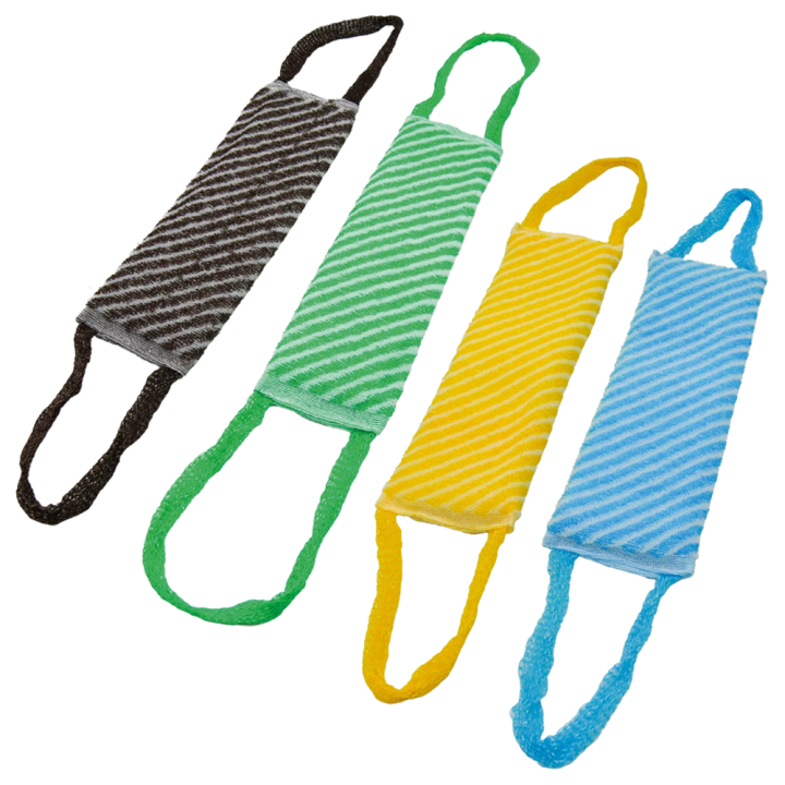 Bath sponge Diagonal, 42 x 10 cm, assorted colors