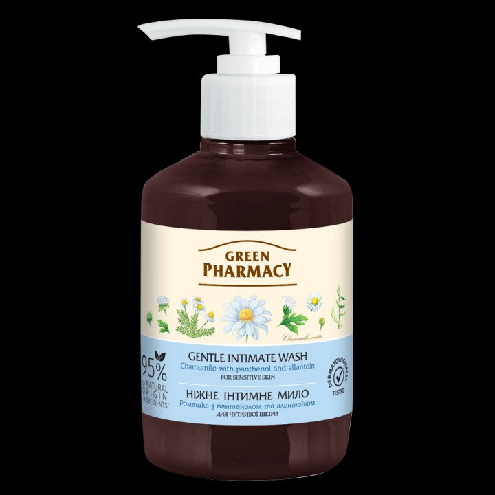 Flussigseife für Intimpflege Grüne Apotheke 370 ml, mit Kamille