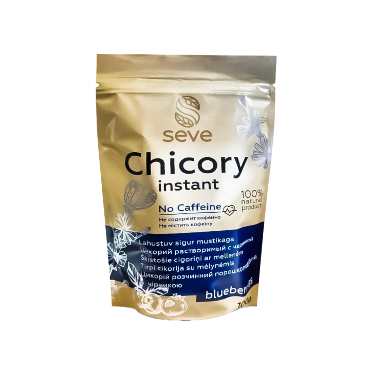 Zichorien-Pulver mit Blaubeeren, Seve, 100 g