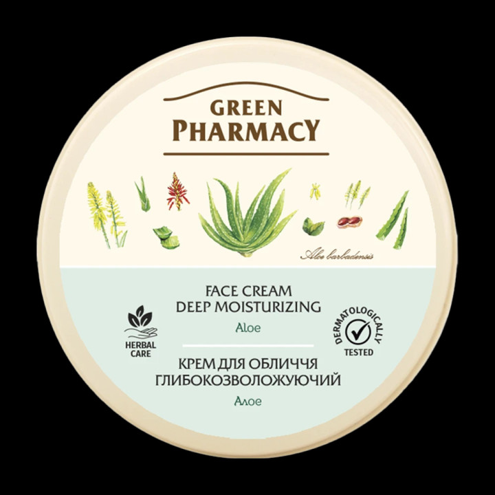 Gesichtcreme Grüne Apotheke 200 ml,Aloe