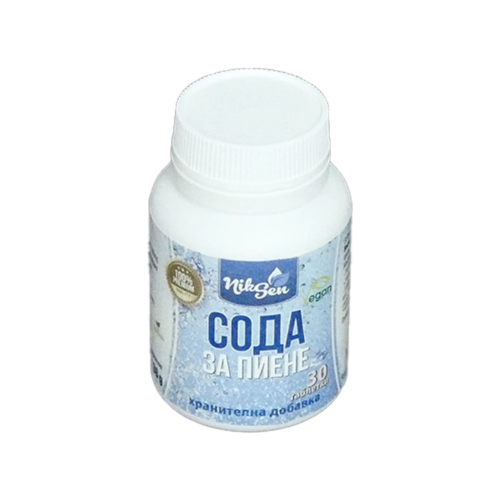 Drinking Water Tablets Soda NikSen, 30 Tablets