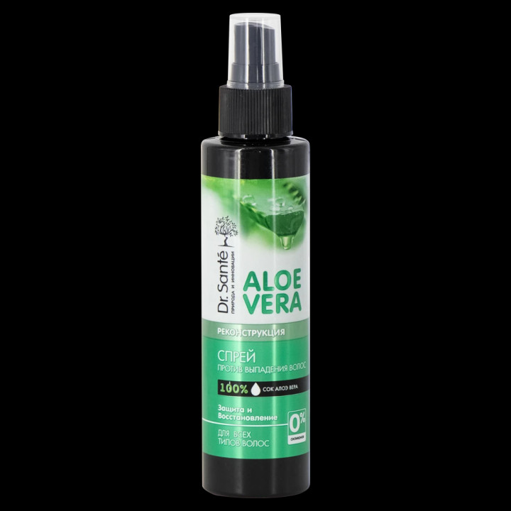 Спрей для волос Dr.Sante Aloe Vera против выпадения волос, защита и восстановление, 150 мл